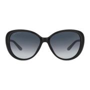 Jimmy Choo Svarta kvinnors UV-skyddssolglasögon Black, Dam