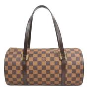 Louis Vuitton Vintage Pre-owned Canvas louis-vuitton-vskor Brown, Dam