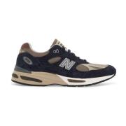 New Balance Mesh & Mocka Sneakers Multicolor, Herr