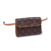 Louis Vuitton Vintage Pre-owned Tyg louis-vuitton-vskor Brown, Unisex