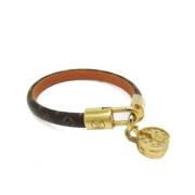 Louis Vuitton Vintage Pre-owned Canvas armband Brown, Dam