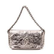 Chanel Vintage Pre-owned Laeder chanel-vskor Gray, Dam