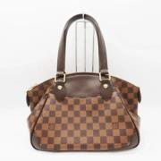 Louis Vuitton Vintage Pre-owned Canvas handvskor Brown, Dam