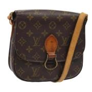 Louis Vuitton Vintage Pre-owned Canvas louis-vuitton-vskor Brown, Dam