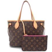 Louis Vuitton Vintage Pre-owned Tyg louis-vuitton-vskor Brown, Dam