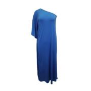 Michael Kors Pre-owned Pre-owned Polyester klnningar Blue, Dam