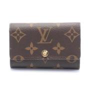 Louis Vuitton Vintage Pre-owned Canvas nyckelhllare Brown, Dam