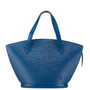 Louis Vuitton Vintage Pre-owned Laeder louis-vuitton-vskor Blue, Dam