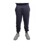 Sun68 Blå Bomullsjoggers med Elastisk Midja Blue, Herr