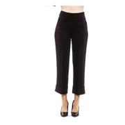 Peserico Svarta Culottes Snygga Jeans Pant Black, Herr