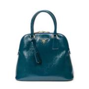 Prada Vintage Pre-owned Laeder prada-vskor Blue, Dam