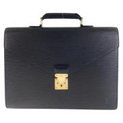 Louis Vuitton Vintage Pre-owned Laeder portfljer Black, Dam