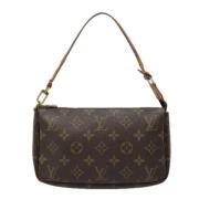 Louis Vuitton Vintage Pre-owned Canvas louis-vuitton-vskor Brown, Dam