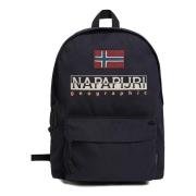 Napapijri Ikonisk Hering Bomullsryggsäck Black, Unisex