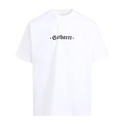 Carhartt Wip Greatest Hits T-shirt i Vit Svart White, Herr