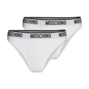 Moschino Dam Slip Klänning Paket White, Dam