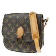 Louis Vuitton Vintage Pre-owned Canvas louis-vuitton-vskor Brown, Dam