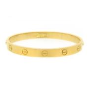 Cartier Vintage Pre-owned Metall armband Yellow, Dam