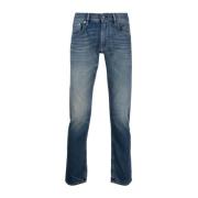 Ralph Lauren 5 fickor slim denim Blue, Herr