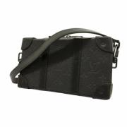 Louis Vuitton Vintage Pre-owned Tyg louis-vuitton-vskor Black, Dam