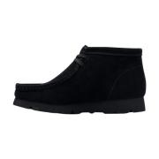 Clarks Svart Wallabee Boot GTX Vibram Sula Black, Herr