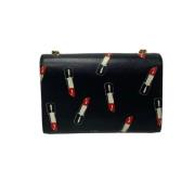 Yves Saint Laurent Vintage Pre-owned Laeder axelremsvskor Black, Dam