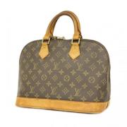 Louis Vuitton Vintage Pre-owned Tyg louis-vuitton-vskor Brown, Dam