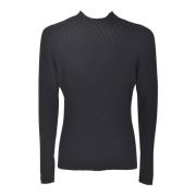 Giorgio Armani Stiliga Sweaters Kollektion Black, Herr