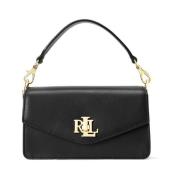 Ralph Lauren Tayler 19 liten crossbody Black, Dam