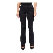 Silvian Heach Svarta Slim Fit Jeans 4 Fickor Black, Dam