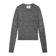 Isabel Marant Étoile Acia Sweater Gray, Dam