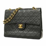 Chanel Vintage Pre-owned Laeder chanel-vskor Black, Dam