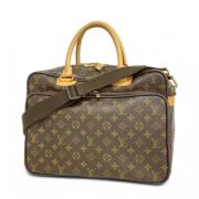 Louis Vuitton Vintage Pre-owned Tyg louis-vuitton-vskor Brown, Dam