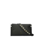 Ermanno Scervino Flap Petra Damväska Black, Dam