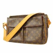 Louis Vuitton Vintage Pre-owned Tyg louis-vuitton-vskor Brown, Dam