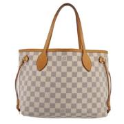 Louis Vuitton Vintage Pre-owned Canvas louis-vuitton-vskor White, Dam