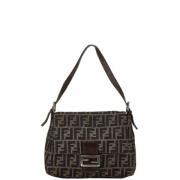 Fendi Vintage Pre-owned Canvas fendi-vskor Brown, Dam