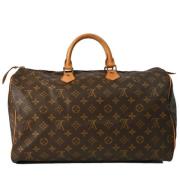 Louis Vuitton Vintage Pre-owned Canvas louis-vuitton-vskor Brown, Dam