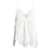 Isabel Marant Elegant Victoria Top för kvinnor White, Dam