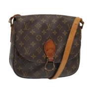 Louis Vuitton Vintage Pre-owned Canvas louis-vuitton-vskor Brown, Dam