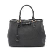 Prada Vintage Pre-owned Canvas handvskor Black, Dam