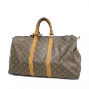 Louis Vuitton Vintage Pre-owned Tyg louis-vuitton-vskor Brown, Dam