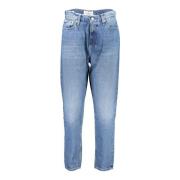 Calvin Klein Denim Donna Blå Mom Jeans Blue, Dam