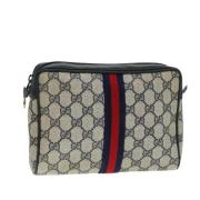 Gucci Vintage Pre-owned Laeder kuvertvskor Multicolor, Dam