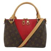 Louis Vuitton Vintage Pre-owned Canvas louis-vuitton-vskor Brown, Dam