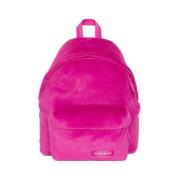 Eastpak Fuzzy Vadderad Ryggsäck Pink, Dam