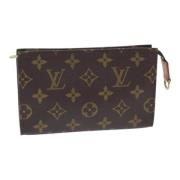 Louis Vuitton Vintage Pre-owned Canvas kuvertvskor Brown, Dam