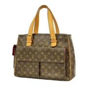 Louis Vuitton Vintage Pre-owned Canvas louis-vuitton-vskor Brown, Dam