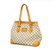 Louis Vuitton Vintage Pre-owned Tyg louis-vuitton-vskor Beige, Dam