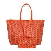 Goyard Vintage Pre-owned Laeder shoppers Orange, Dam